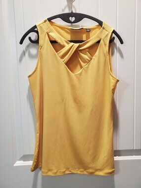 New York & Company: Yellow Blouse